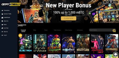 cryptothrills casino|CryptoThrills Casino Review 2022 .